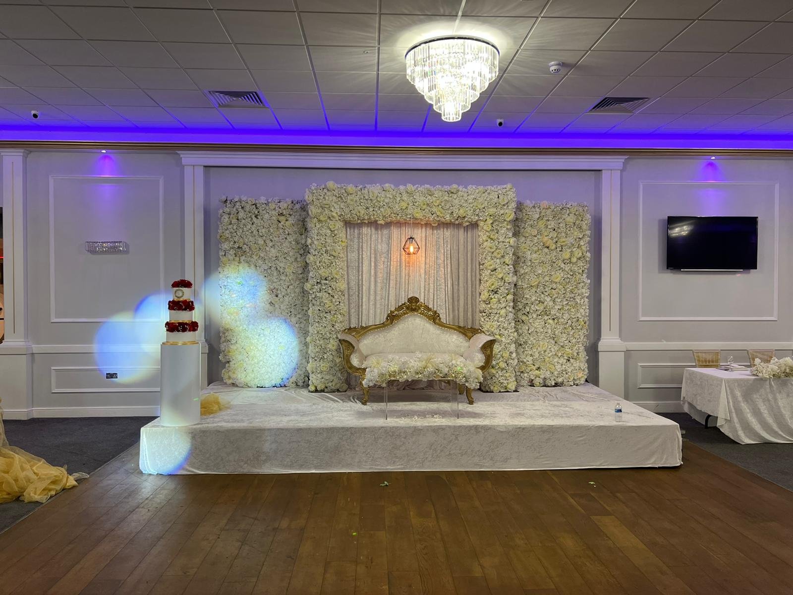 Saray decorated reception